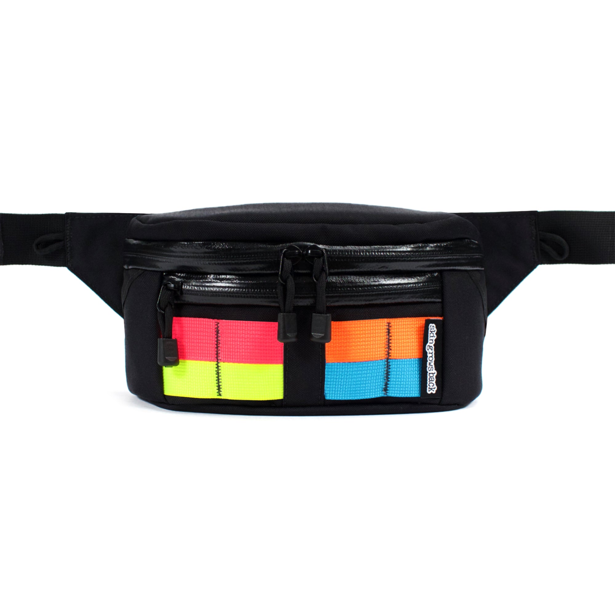 B DOUBLE Bum Bag Neon