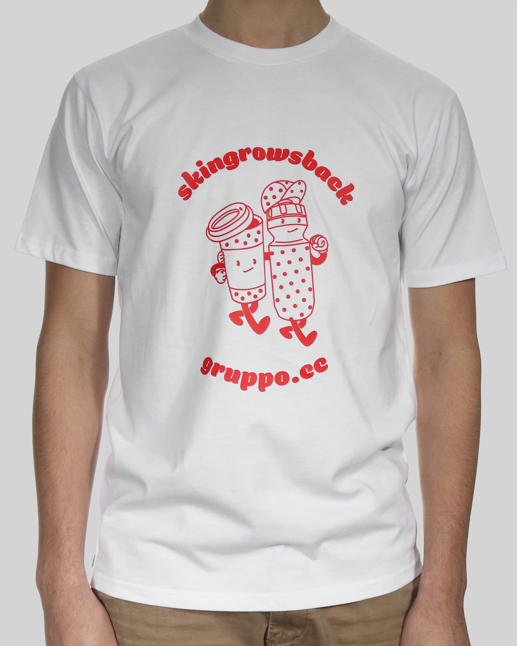 SKINGROWSBACK + GRUPPO.CC KOM T-SHIRT