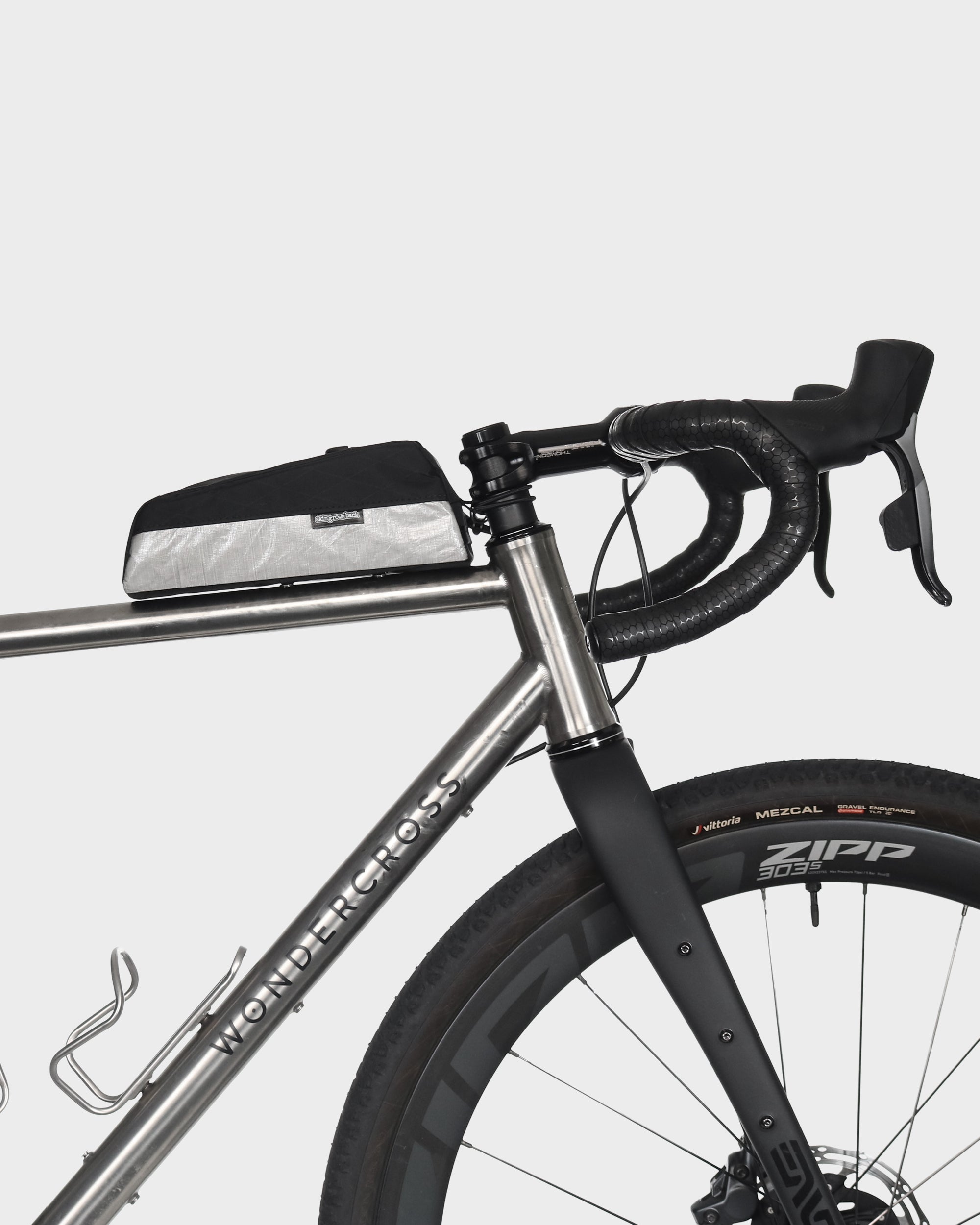 bolt on top tube bag gravel bike SHORTIE Racing Bolt On Top Tube Bag