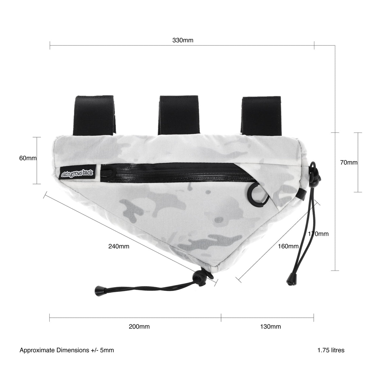 Wedge Frame Bag MultiCam Alpine - wholesale
