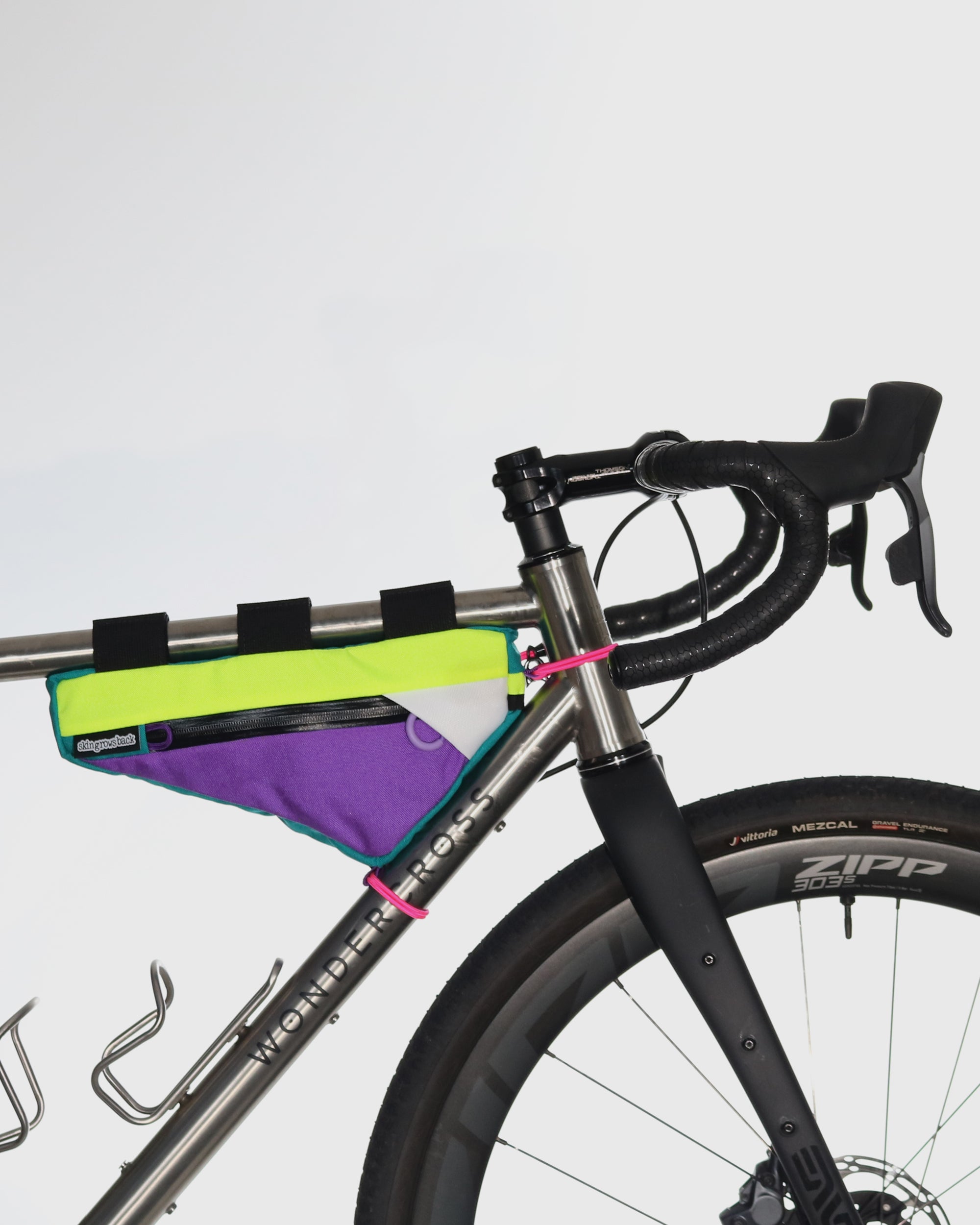 自転車 skingrowsback フレームバッグ WEDGE