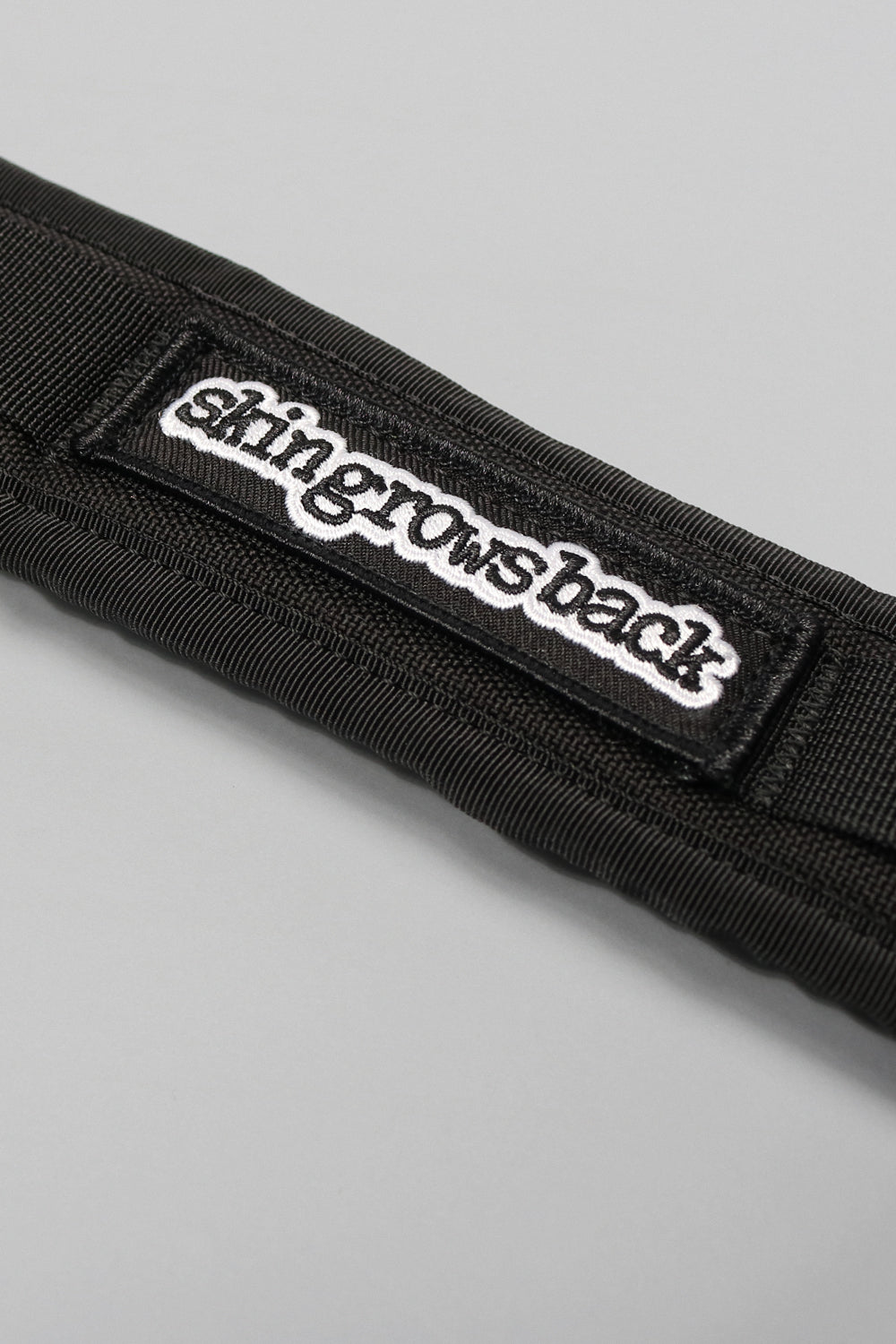 skingrowsback 3Point Cycling Camera Strap Black manufactured in Australia