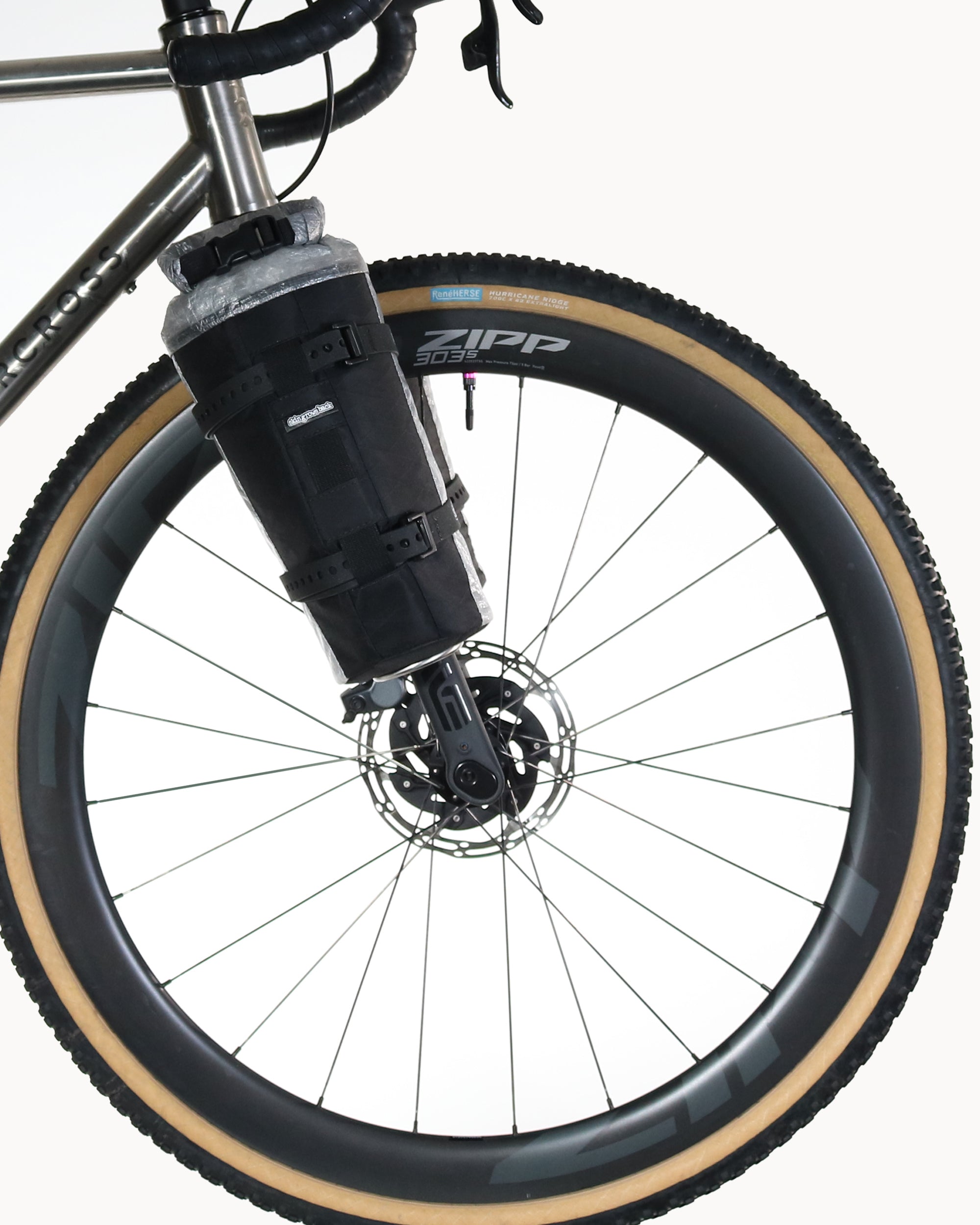 gravel bike fork bags Moai Racing Fork Bag