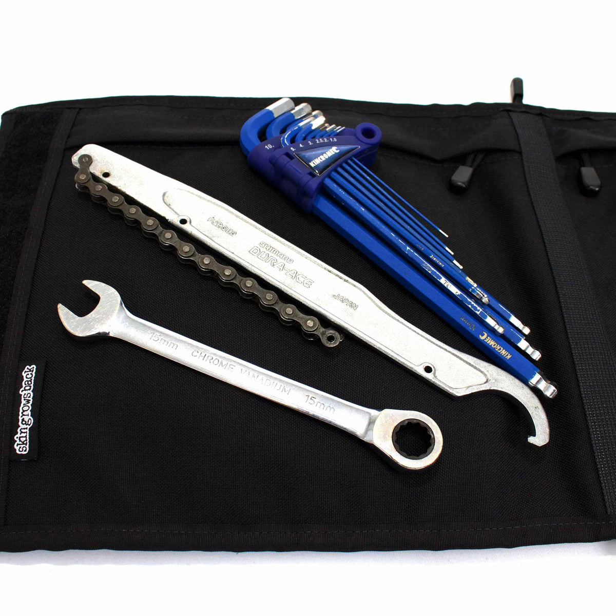 skingrowsback velodrome chainring bag track cycling lagoon tools