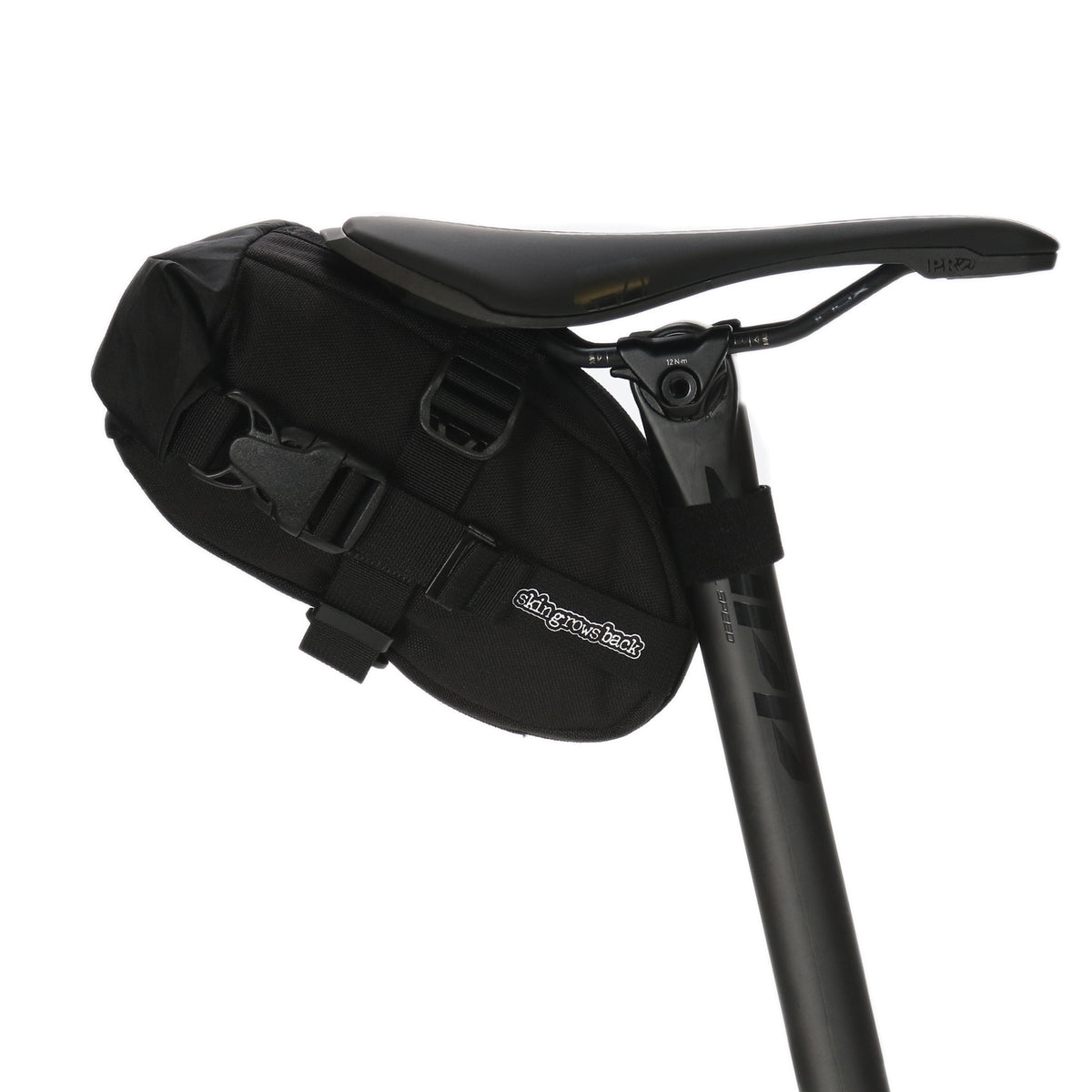 skingrowsback flash pak saddle bag black