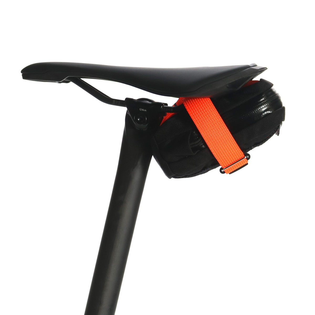 skingrowsback plan b cycling saddle bag neon orange d