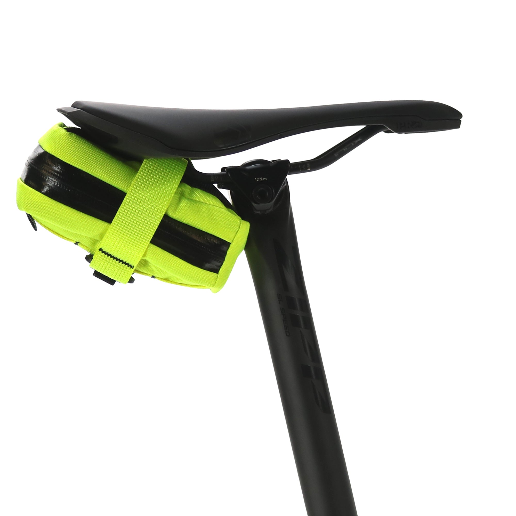 Plan B saddle bag Neon Yellow - Carry a spare tube, CO2 cartridge