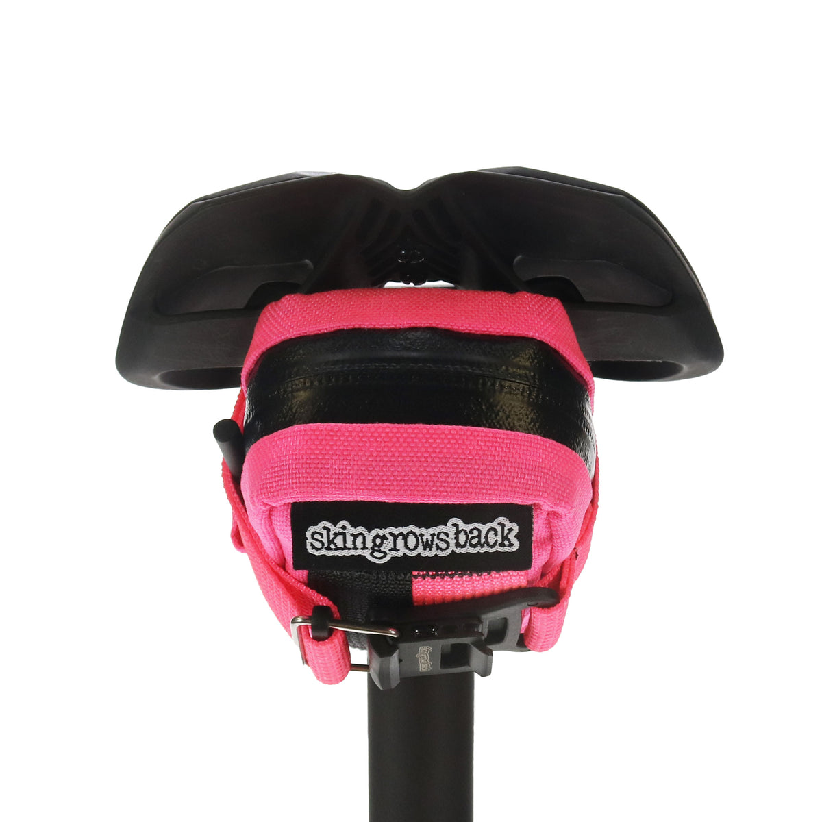 skingrowsback Plan B Micron cycling saddle bag Neon Pink 