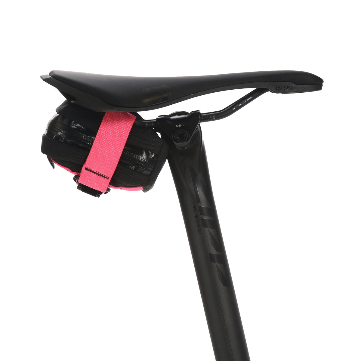 skingrowsback Plan B Micron cycling saddle bag neon pink d