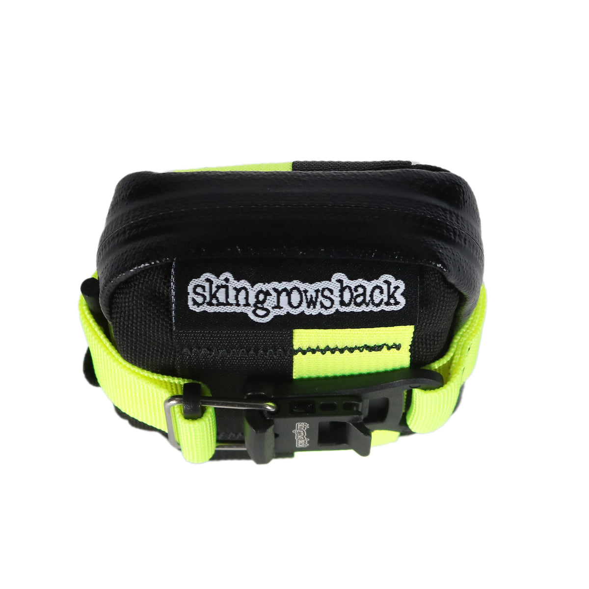 skingrowsback Plan B Nano Saddle Bag Neon Yellow Distinction