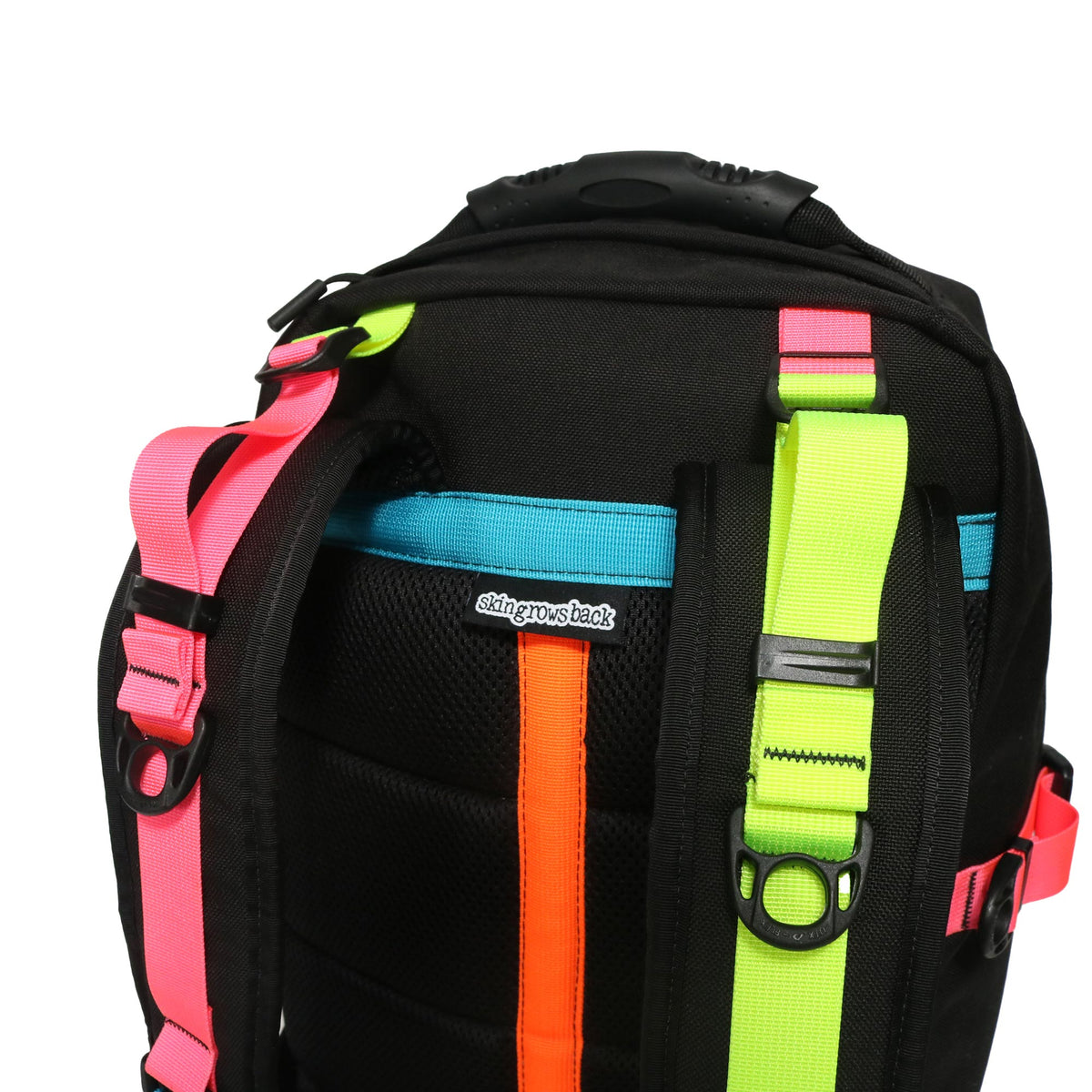 skingrowsback MIDPAK 23 litre Backpack Neon 