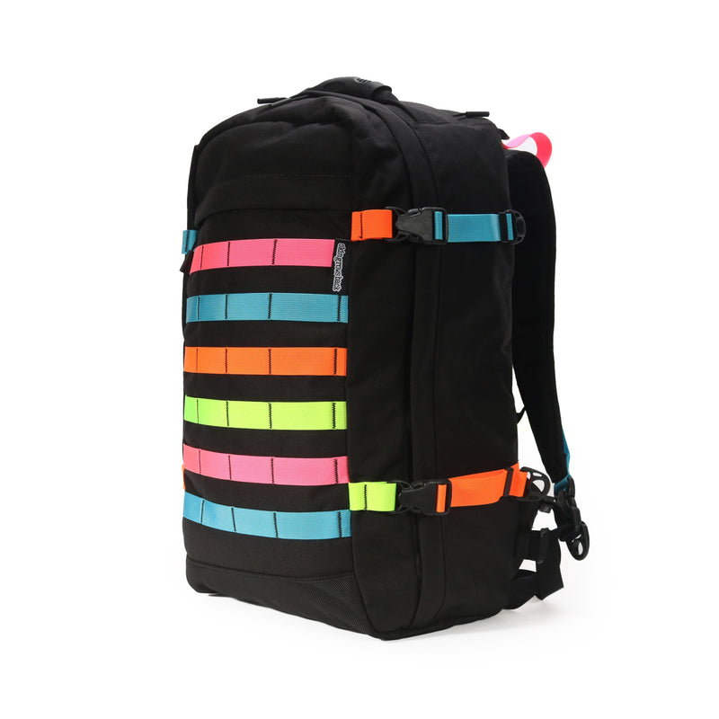 skingrowsback PAK30 30 litre backpack neon