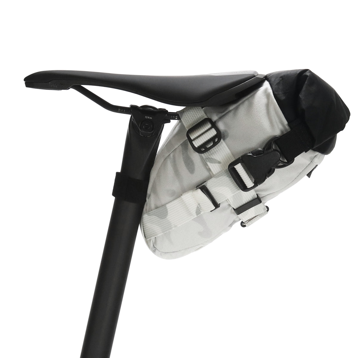 skingrowsback flash pak bike packing saddle bag MultiCam Alpine