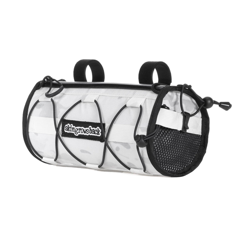 skingrowsback lunchbox handlebar bag multicam alpine snow camo