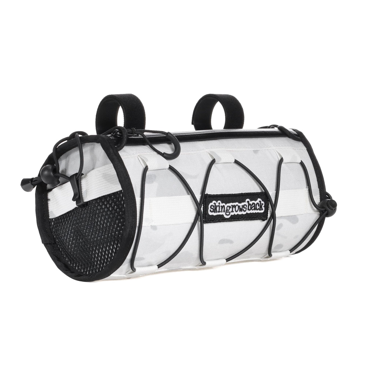 skingrowsback lunch box handlebar bag cycling gravel bike made in australia multicam alpine