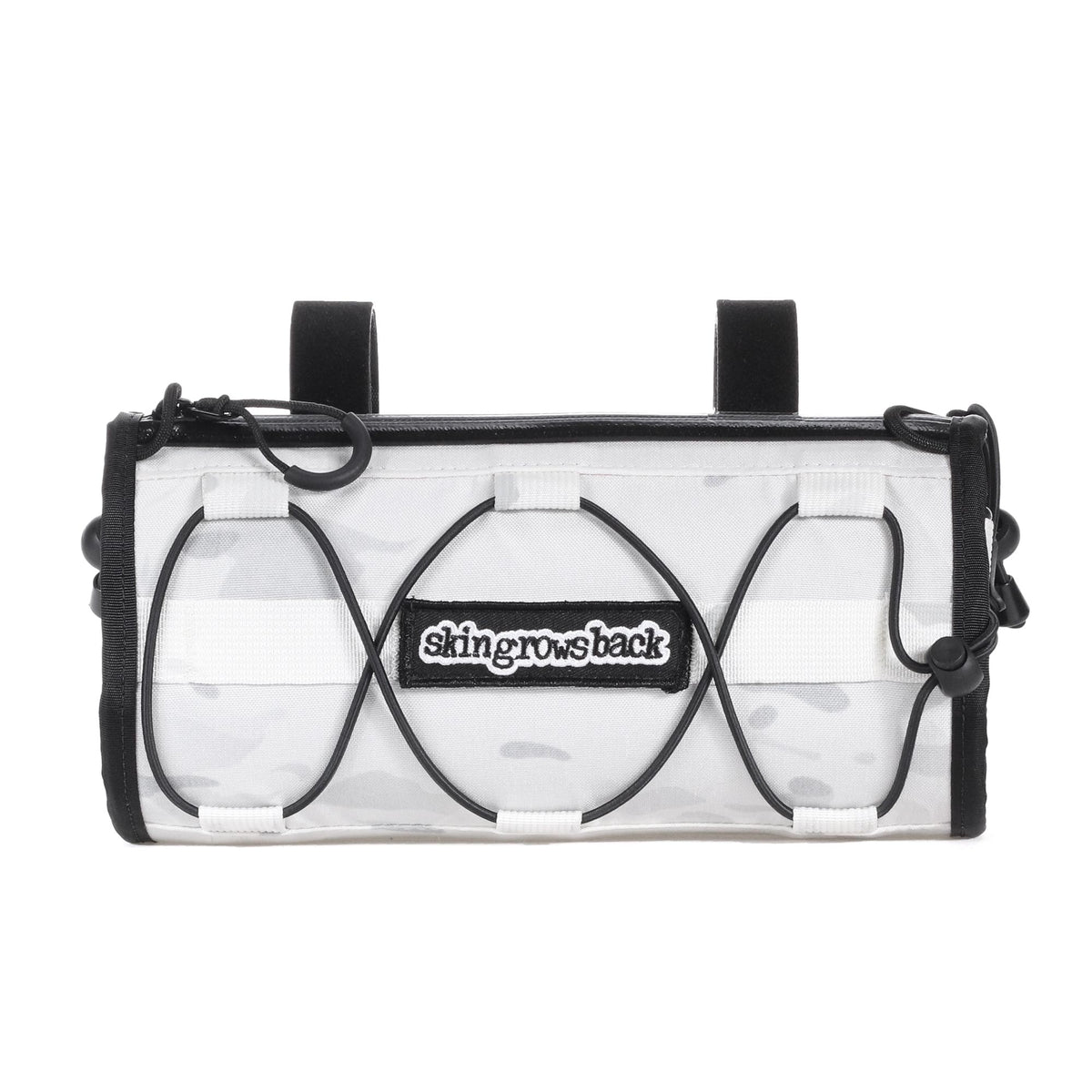 skingrowsback lunch box handlebar bag cycling gravel bike made in australia multicam alpine