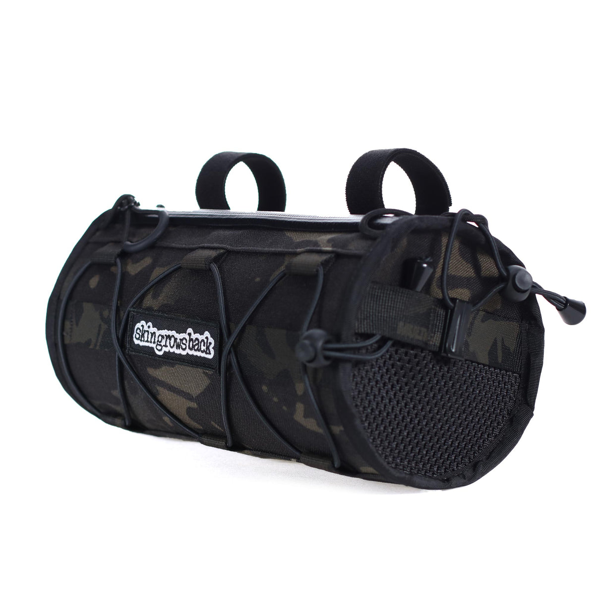 skingrowsback MultiCam Black cycling handlebar bag