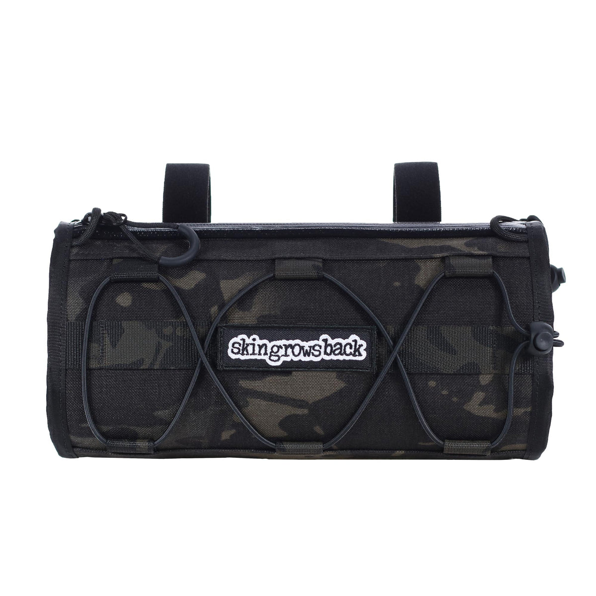 skingrowsback lunchbox handlebar bag MultiCam Black