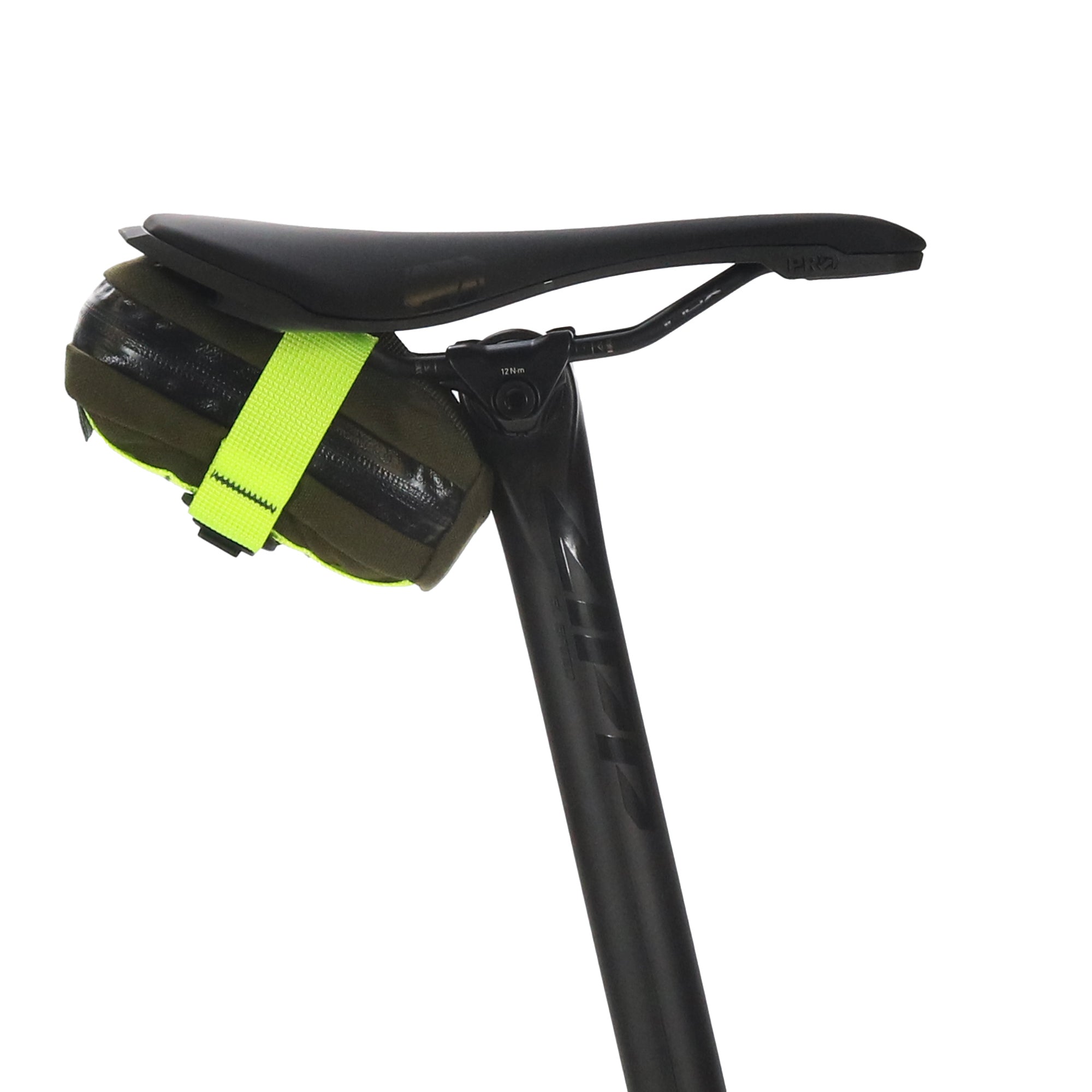 Plan B saddle bag Neon Yellow - Carry a spare tube, CO2 cartridge