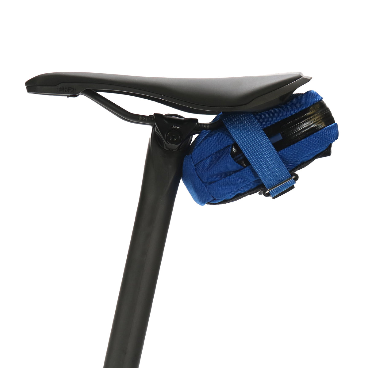 skingrowsback plan b cycling saddle bag royal blue