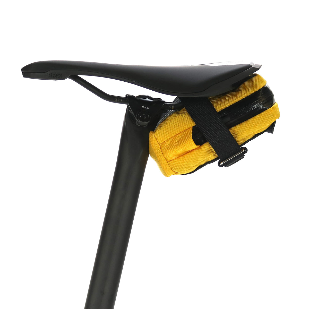 skingrowsback plan b cycling saddle bag yellow