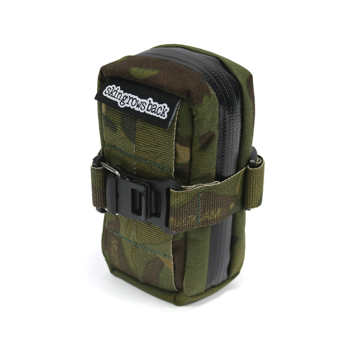 skingrowsback lunchbox handlebar bag plan b cycling saddle bag MultiCam Tropic