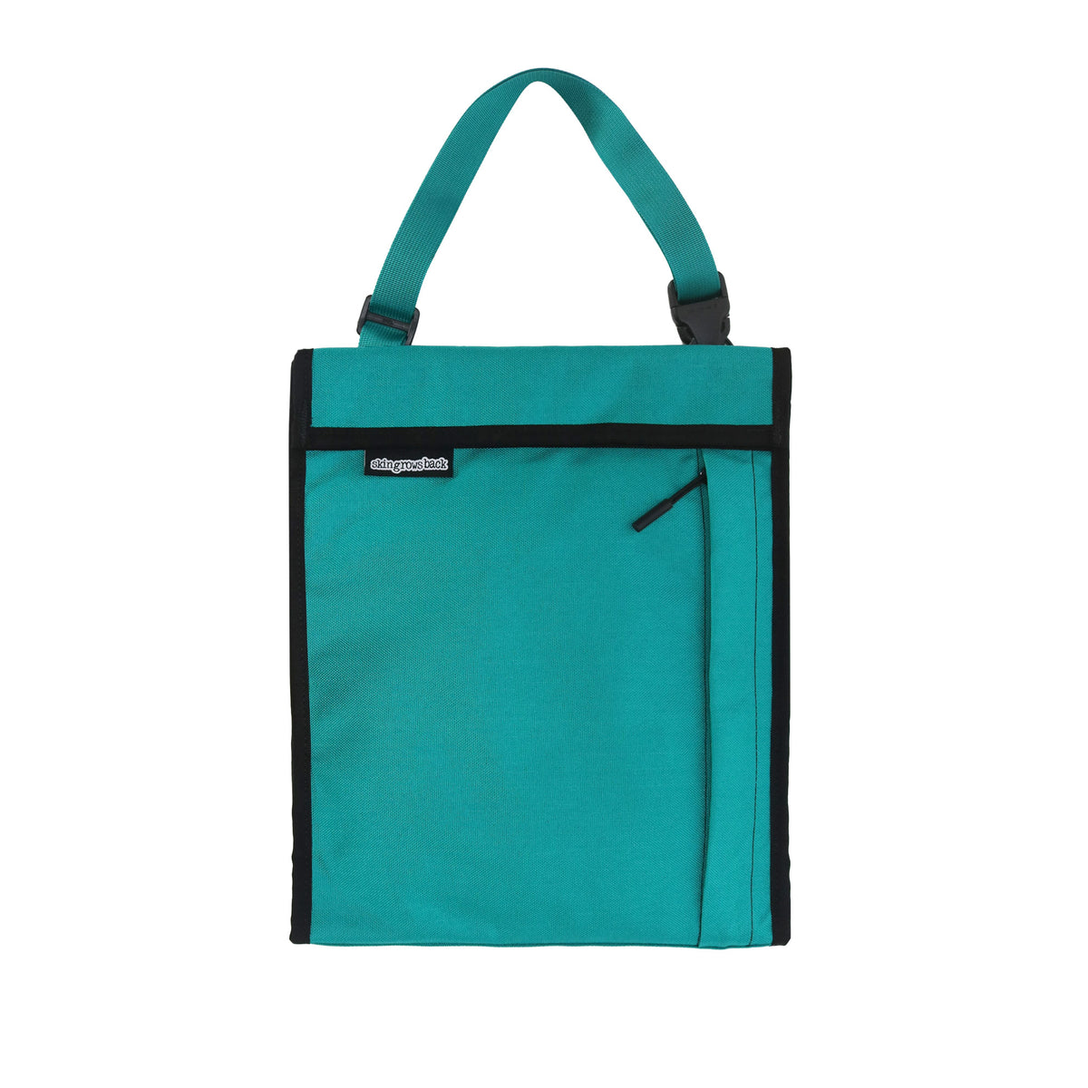 skingrowsback velodrome chainring bag track cycling teal
